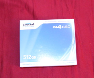 512GB Crucial Solid State Drive