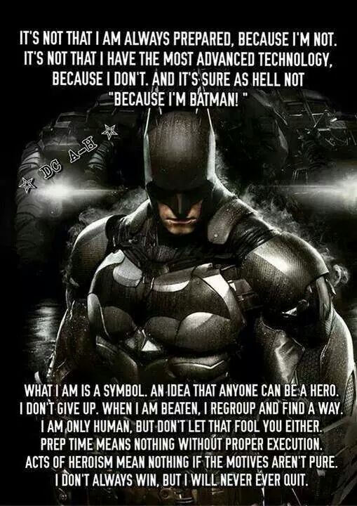 The Essence of the Batman